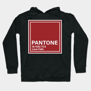 PANTONE 18-1552 TCX Lava Falls Hoodie